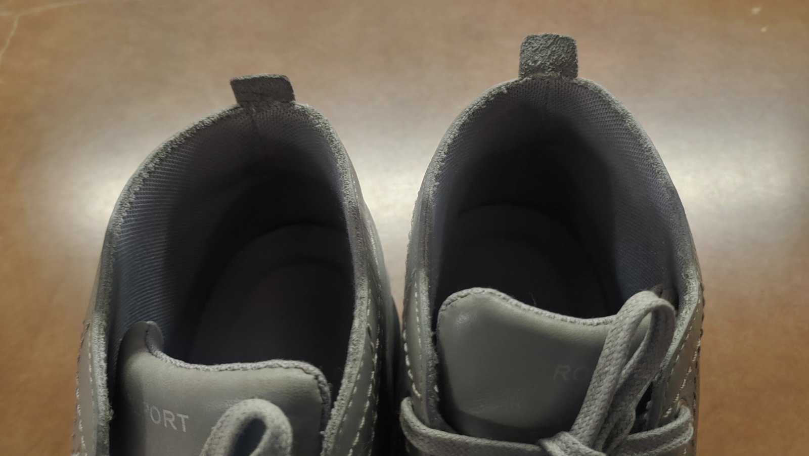 Footwear detail